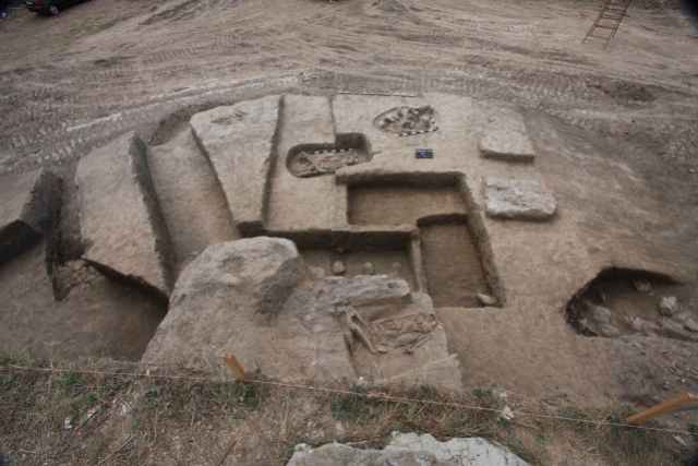 Pictured excavations of an ancient necropolis near the town of Boyanovo by Yambol Museum archaeologists in 2010. Photo by Yambol Regional Museum of History