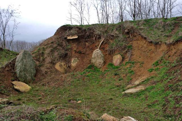 The Ancient Thracian Stone Circle (Cromlech) in Bulgaria's Star Zhelezare in March 2014. It has been largely abandoned to the mercy of looting treasure hunters and the weather since its discovery in 2001. Photo: Staro Zhelezare Facebook Page